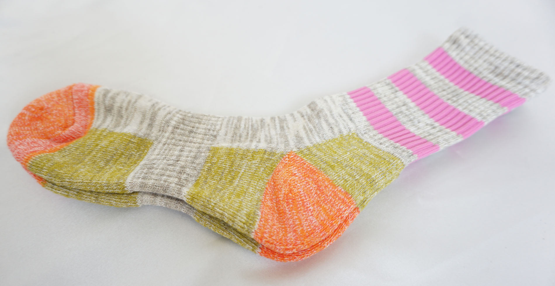 5Pack Women's Multi Performance Padded Hiking/Outdoor Crew Socks Stripe2P/Solid3P