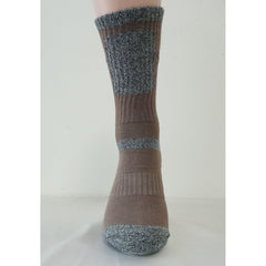 5Pack Men's Cushion Camping Hiking/Performance Crew Socks Khaki included