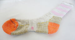 5Pack Women's Multi Performance Padded Hiking/Outdoor Crew Socks Stripe2P/Solid3P