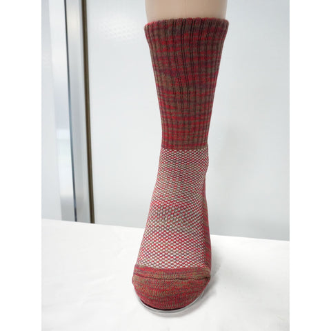 5Pack Women's Multi Performance Terry Cushion Hiking/Outdoor Crew Socks Multi Color